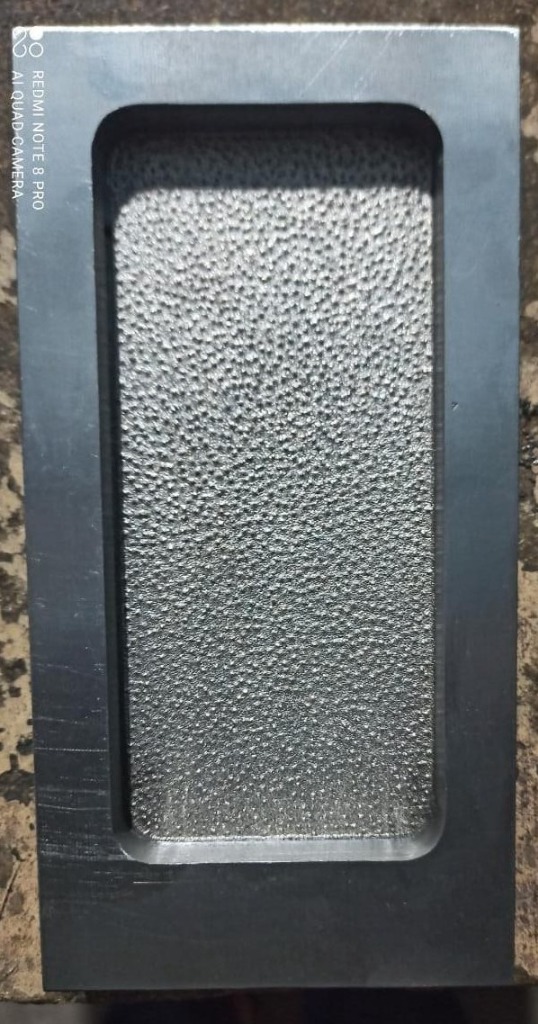 Precision metal mould cavity tooling.